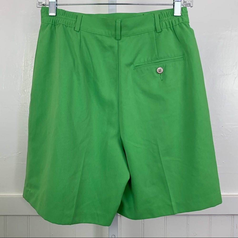 IZOD Golf X-Dry Bright Green Pleated Shorts NWT| 2 - Picture 3 of 9